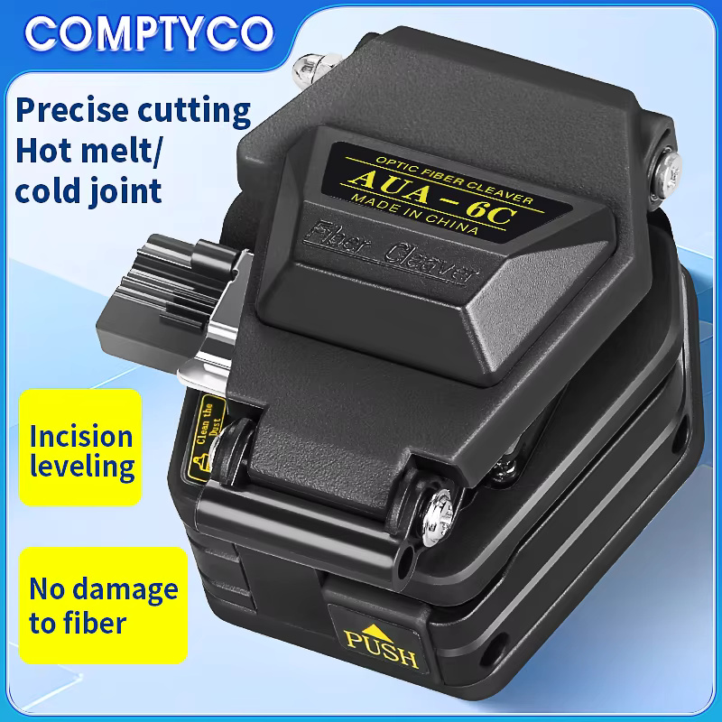 COMPTYCO High Precision Automatic return Fiber Optic Cutter for Fusion Splicing AUA-6C SKL-6C HB-6C hot melt tools Fiber Cleaver