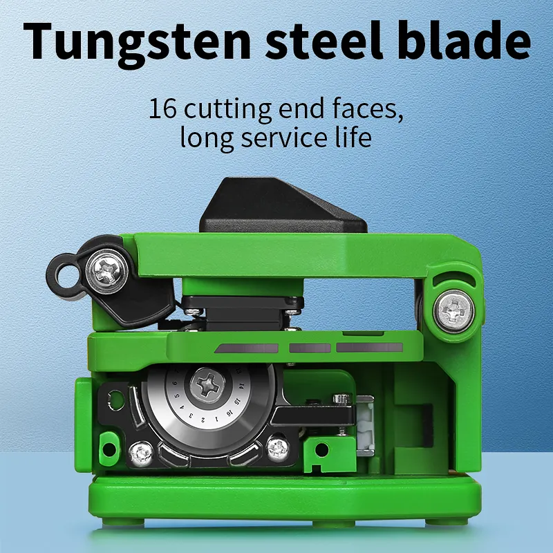 COMPTYCO Ultra affordable auto-reset FTTH fiber cutter for fusion splicing AUA-60C hot melt tool fiber cutter