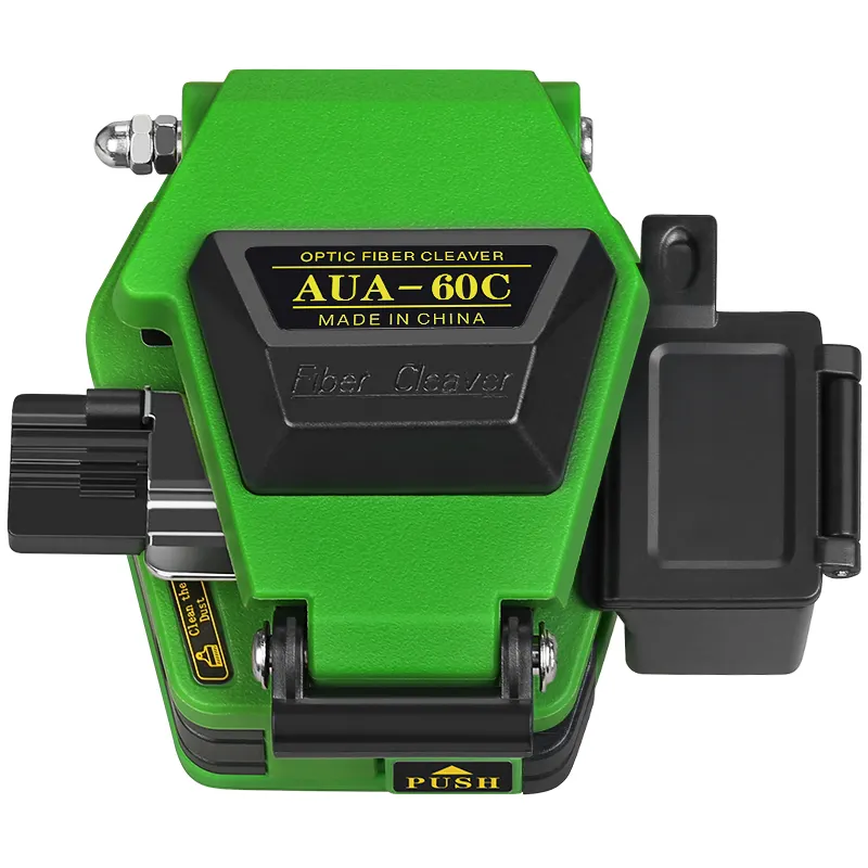 COMPTYCO Ultra affordable auto-reset FTTH fiber cutter for fusion splicing AUA-60C hot melt tool fiber cutter