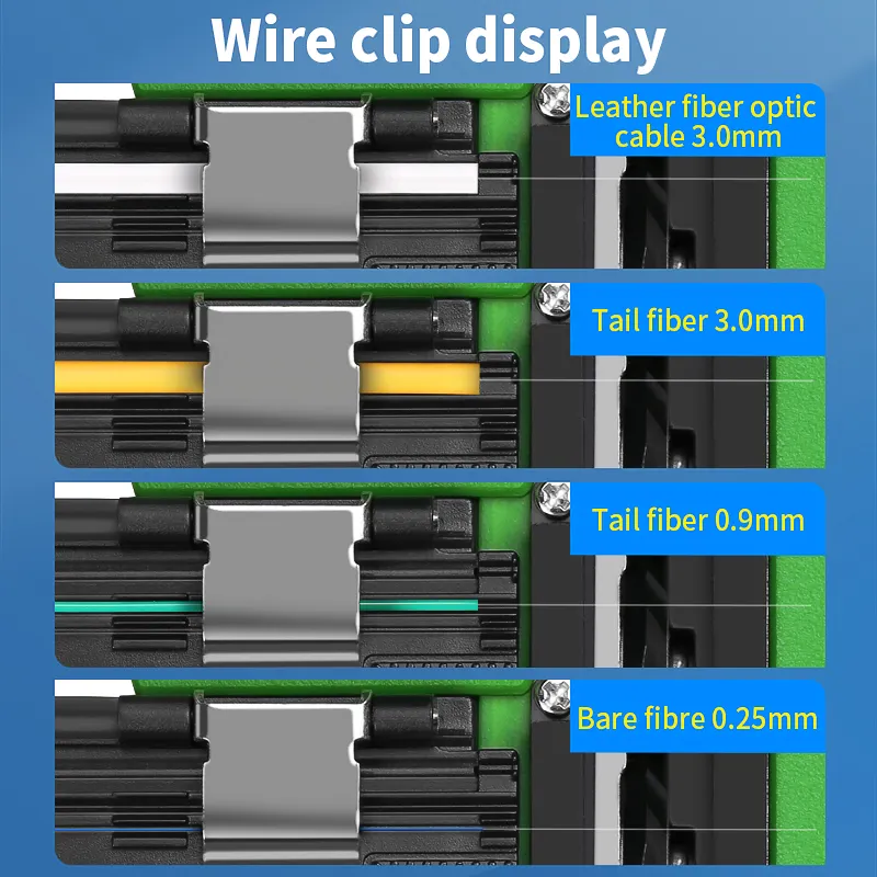 COMPTYCO Ultra affordable auto-reset FTTH fiber cutter for fusion splicing AUA-60C hot melt tool fiber cutter