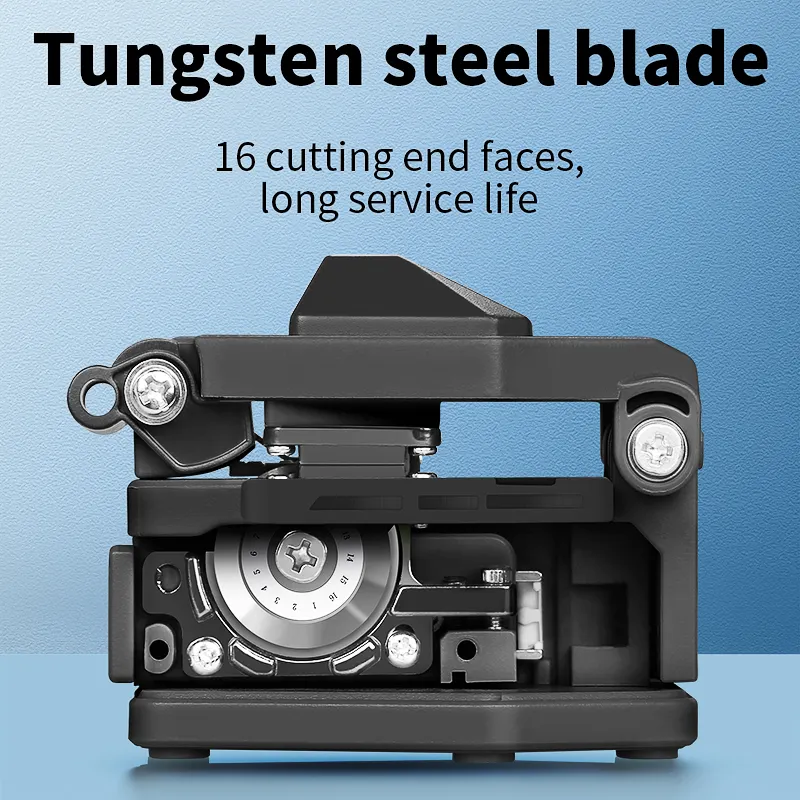 COMPTYCO Affordable auto-return FTTH fiber optic cutter for fusion splicing AUA-60C hot melt tool fiber optic cutter