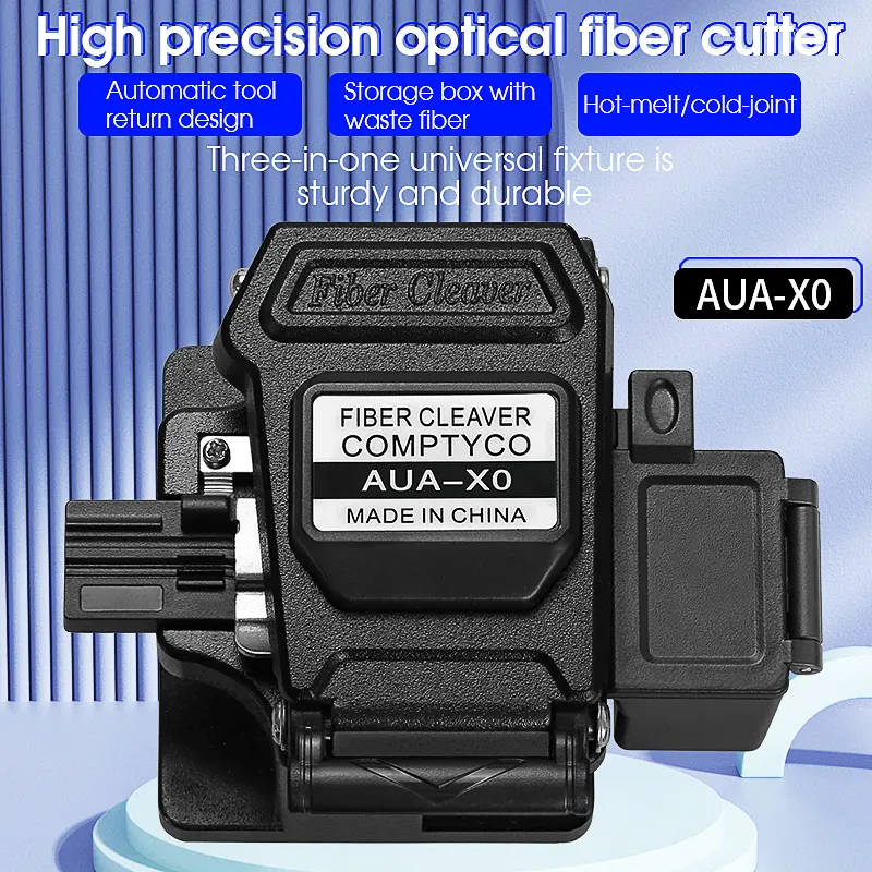 COMPTYCO high-precision fiber cutting knife AUA-X0 fully automatic fiber fusion splicer, hot melt fiber cutting machine