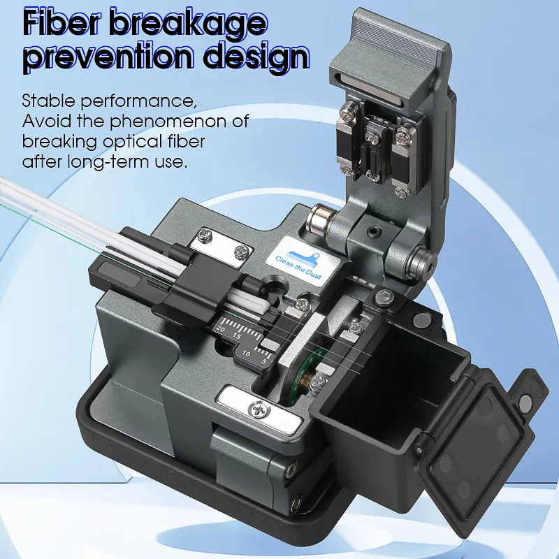 COMPTYCO AUA-X3 high-precision fiber cutting machine, gun gray manual return knife hot melt cutting machine