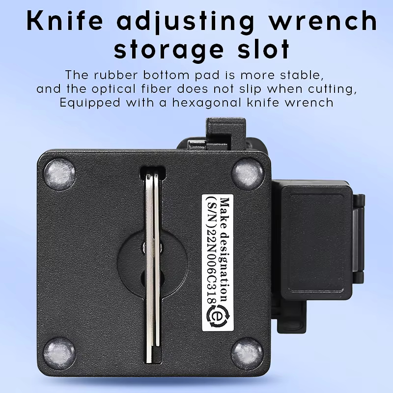 COMPTYCO Fiber Small Type Cutter High Quality Optic High Precision Hot Melt AUAX5 Fiber Optical Cutting Tool Fiber Cleaver black