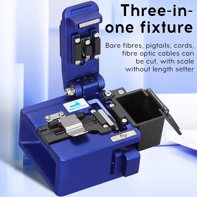 Factory Price AUA-X5 Fiber Cutting Knife Automatic Return Cable Cutting Machine Hot Melt Fiber Cutting Machine Fiber Cleaver