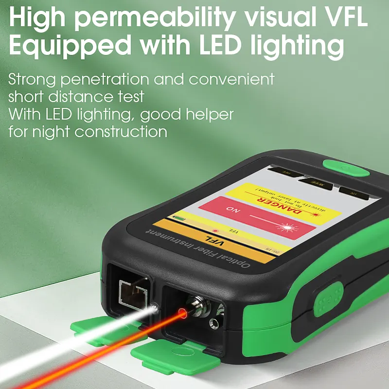 COMPTYCO AUA-18U/A Optical Time Domain Reflectometer 80KM 1550nm 5-in-1 Multi functional Intelligent Mini OTDR Fiber Tester