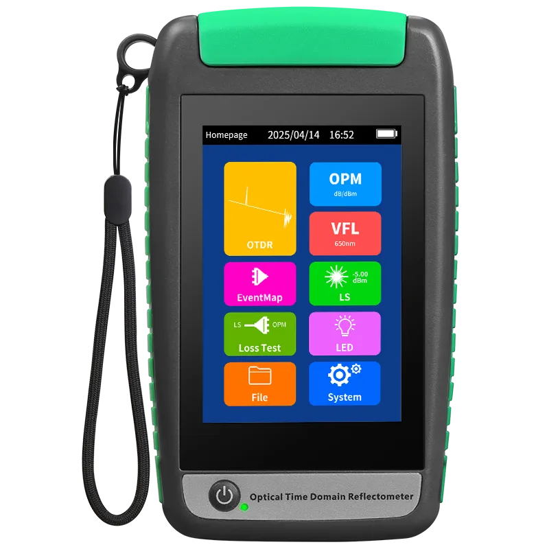 COMPTYCO AUA-18U/A Optical Time Domain Reflectometer 80KM 1550nm 7-in-1 Multi functional Intelligent Mini OTDR Fiber Tester