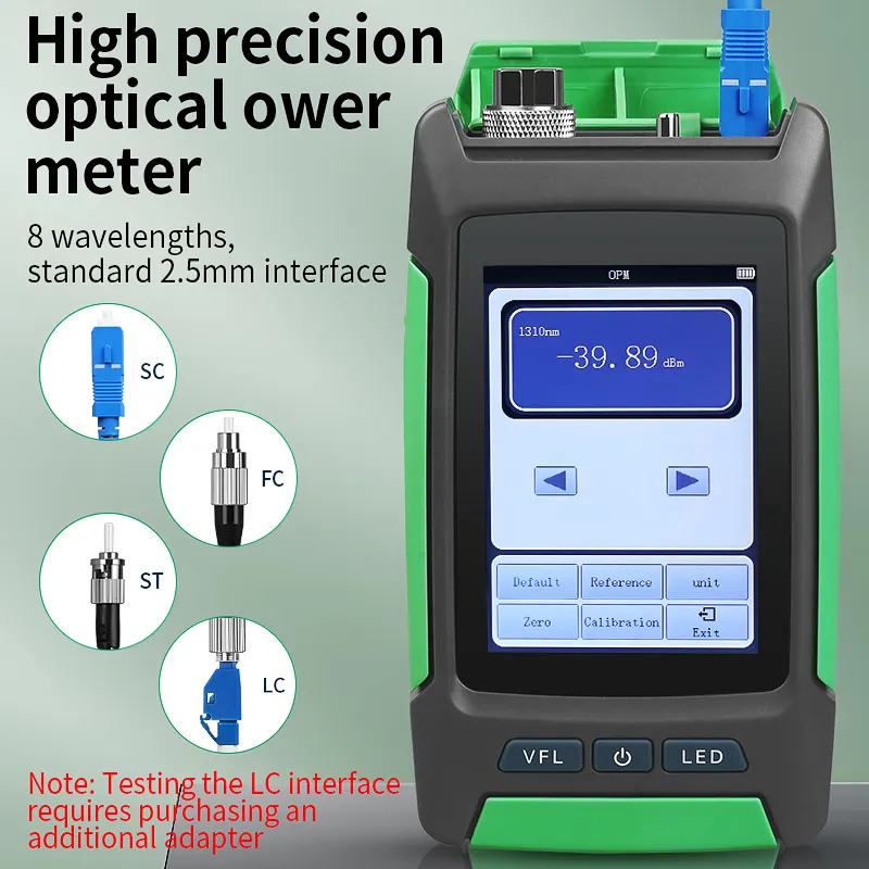 COMPTYCO AUA-68 UPC Port Optical Time Domain Reflectometer 80KM 1310 1550nm Multi functional Intelligent Mini OTDR Fiber Tester