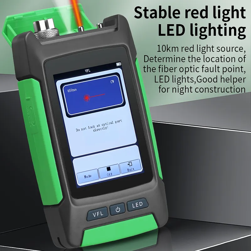 COMPTYCO AUA-68 UPC Port Optical Time Domain Reflectometer 80KM 1310 1550nm Multi functional Intelligent Mini OTDR Fiber Tester