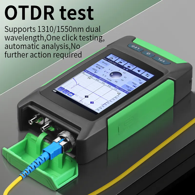 COMPTYCO AUA-68 UPC Port Optical Time Domain Reflectometer 80KM 1310 1550nm Multi functional Intelligent Mini OTDR Fiber Tester