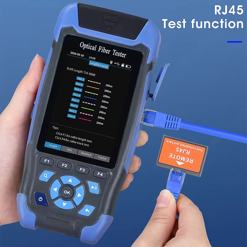 COMPTYCO AUA900D UPCinterface/900A APCinterface Optical Time Domain Reflectometer 60KM 9 in 1 multifunctional 1310 1550nm OTDR