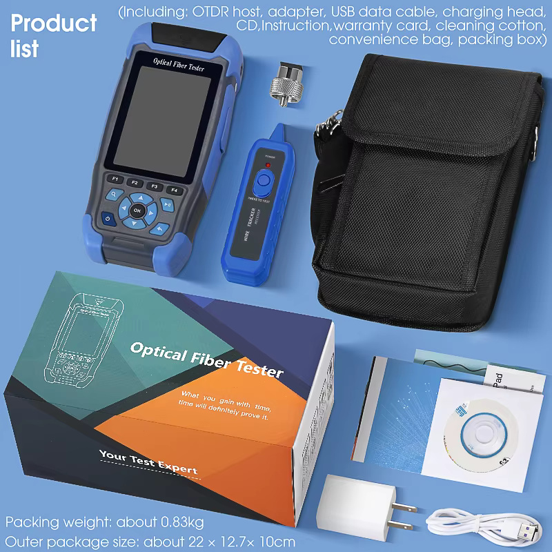 COMPTYCO AUA900D UPCinterface/900A APCinterface Optical Time Domain Reflectometer 60KM 9 in 1 multifunctional 1310 1550nm OTDR