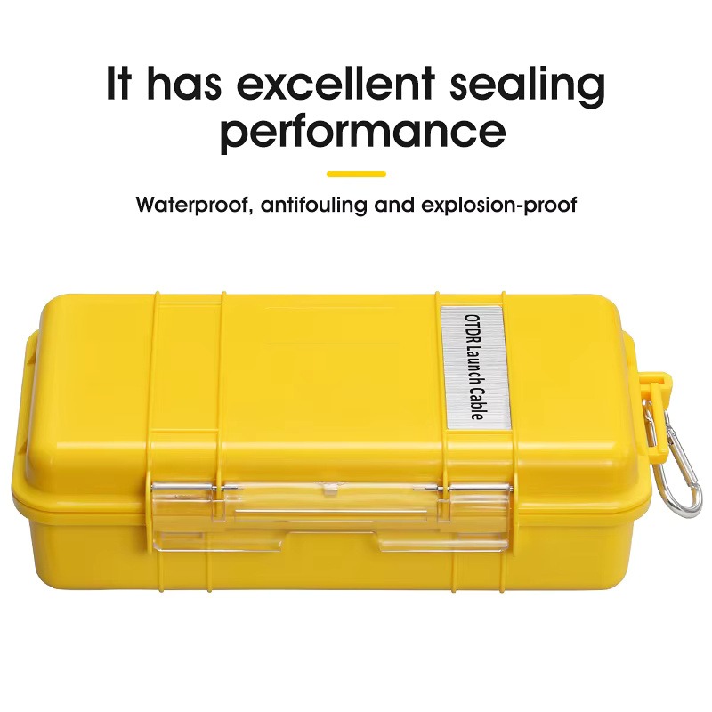 COMPTYCO High Quality OTDR Test Extension Cord Customized length/Type/Connector G652D G657A1/2 Fiber Optic OTDR Launch Cable Box