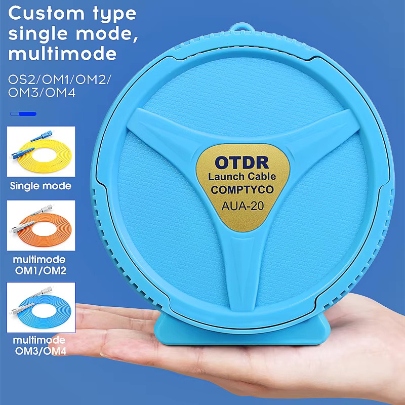 COMPTYCO AUA-20 SC/FC/ST/LC-UPC/APC OTDR Test extension line Customized length/Type/Connector SM MM OTDR Launch Cable Box