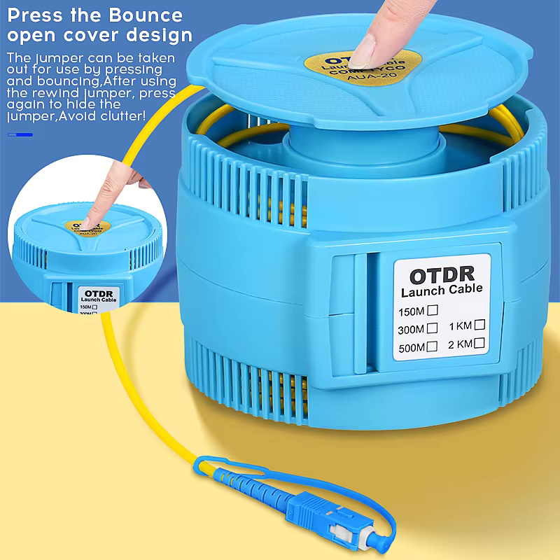 COMPTYCO AUA-20 SC/FC/ST/LC-UPC/APC OTDR Test extension line Customized length/Type/Connector SM MM OTDR Launch Cable Box