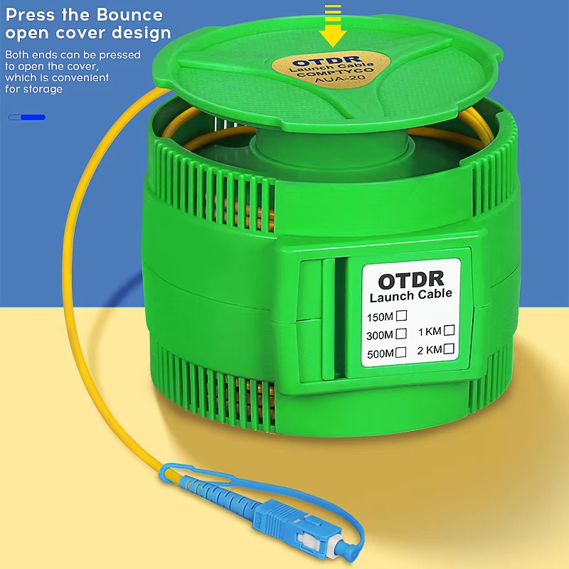 COMPTYCO AUA-20 SC/FC/ST/LC-UPC/APC OTDR Test extension line Customized length/Type/Connector Fiber Optic OTDR Launch Cable Box