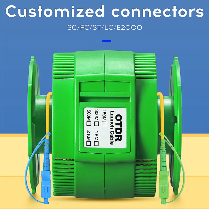 COMPTYCO AUA-20 SC/FC/ST/LC-UPC/APC OTDR Test extension line Customized length/Type/Connector Fiber Optic OTDR Launch Cable Box