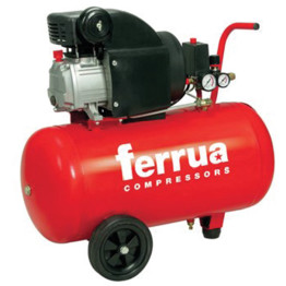 06459 RC2/50 Ferrua Line Direct Drive 50L Oil Lubricated Air Compressor 230V (13amp)