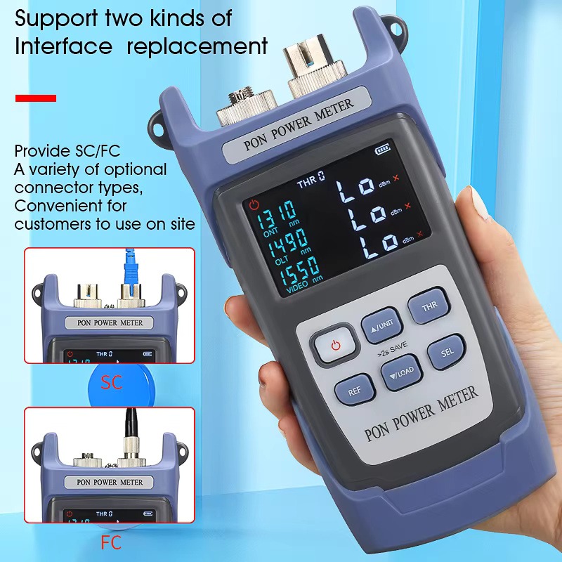 COMPTYCO AUA-320U/320A SC/FC/UPC/APC network detection online test 1310 1490 1550nm PON Optical power meter