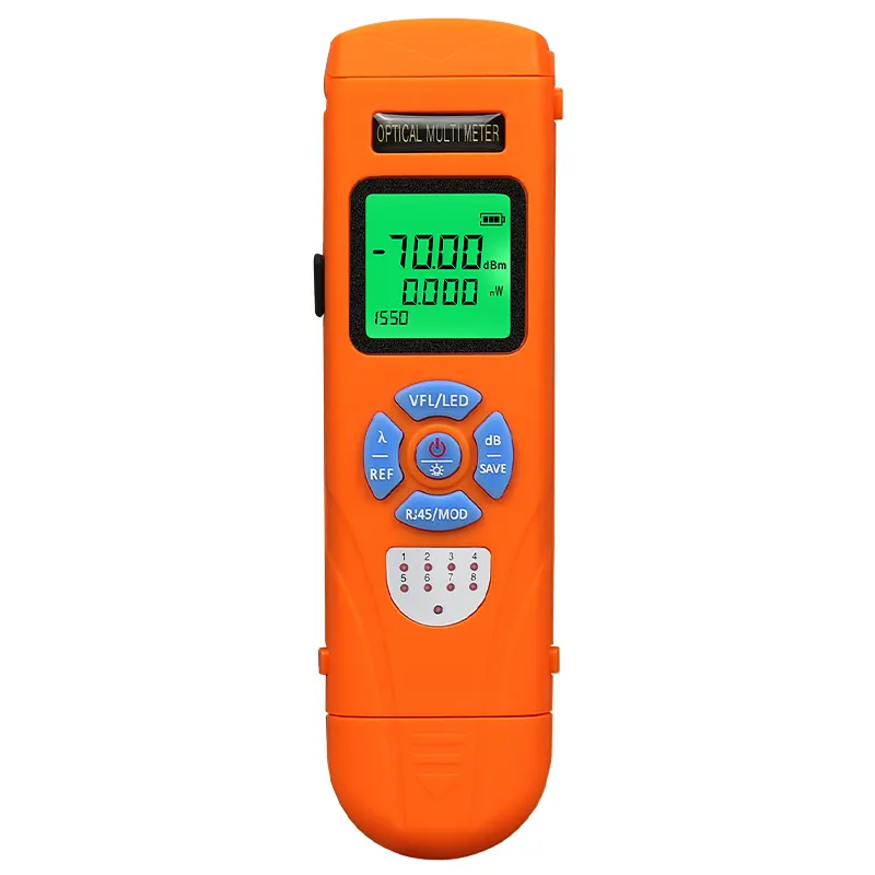 COMPTYCO Four in One OPM+VFL+LED+RJ45 Tester Visual Fault Localization Charging Mini Optical Power Integrated Machine