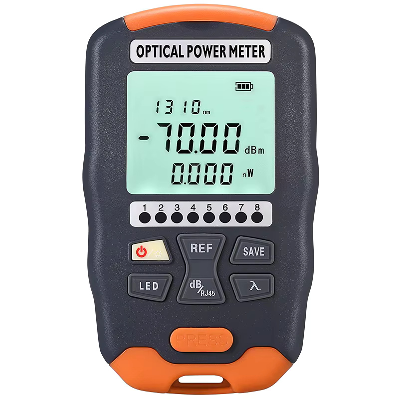 COMPTYCO Good price Handheld Fiber Optic Tester A-D7/D5 OPM with LED and RJ45 tester Fiber Optic Equipment Optical Power Meter