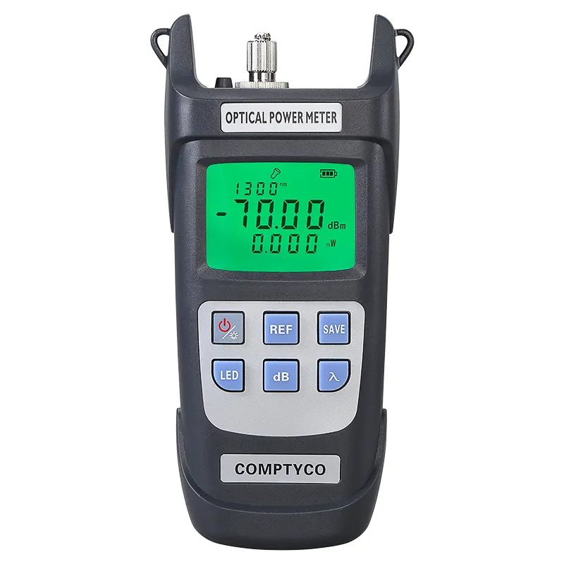 COMPTYCO high-precision fiber optic tester AUA-Y710A/Y510A 10 wavelength OPM with LED fiber optic equipment optical power meter