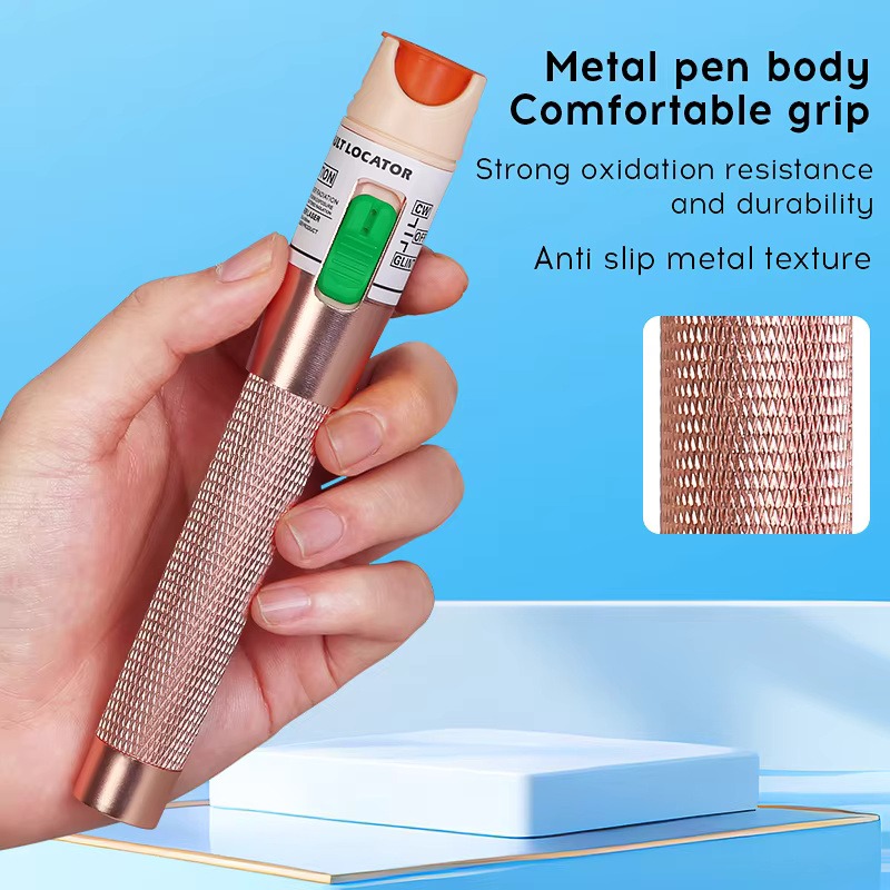 COMPTYCO AUA-10/15/30/50/60/80mw 30km VFL 2.5mm FC/SC/ST Universal Connector breakpoint detector laser pen visual fault locator