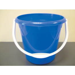 Blue Plastic Bucket - Pack of 5