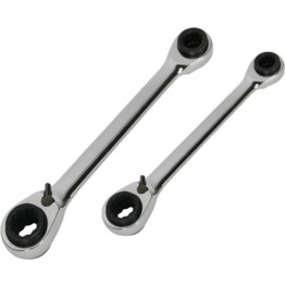 Torx Ratchet Spanner Set, 8 - 19mm, Set of 2