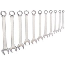 Metric Combination Spanner Set, 26 - 50mm, Set of 11