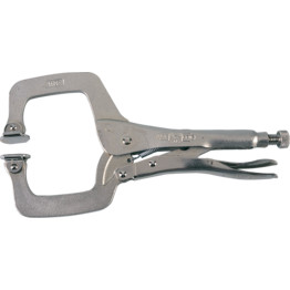 Locking C-Clamps with Swivel Pads