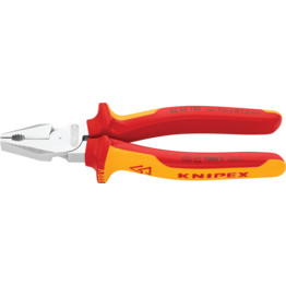 High Leverage Chrome Plated Combination Pliers