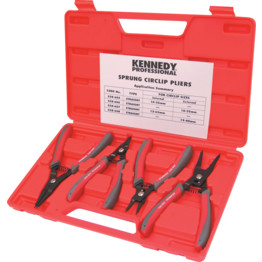 10-65mm SPRUNG CIRCLIP PLIER SET (4-PCE)