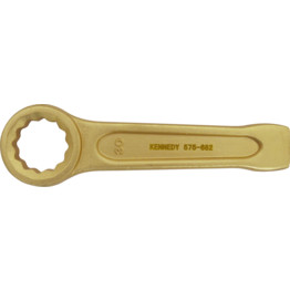 Beryllium Copper Spark-Resistant Safety Tools: Ring End Slogging Wrench