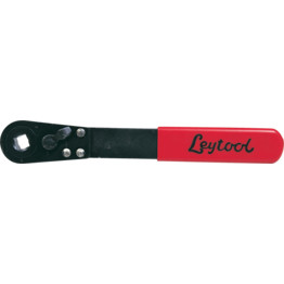 Metric Single End Ring Ratchet Spanners, Carbon Steel, 4 Points