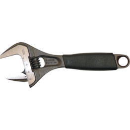 Adjustable Spanner, Steel, 10in./270mm Length, 46.5mm Jaw Capacity