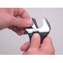 Adjustable Spanner, Steel, 12in./300mm Length, 35mm Jaw Capacity