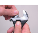 Adjustable Spanner, Steel, 12in./300mm Length, 35mm Jaw Capacity