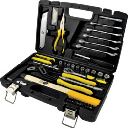 61 Piece Basic Handyman Tool Kit in Carry Case