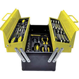 50 Piece Tool Kit in Cantilever Tool box