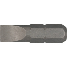 Screwdriver Bits: 1/4" Hex Drive Bits - Flat