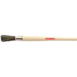 Round Sash Brushes, Natural Bristle