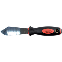 SCALE TANG CLIPT POINT PUTTY KNIFE - BI MAT'L GRIP