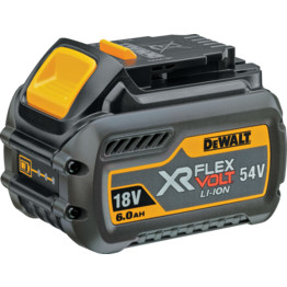 DCB546-XJ XR Flexvolt Convertible 18v/54v Lithium-Ion 6.0Ah Battery Pack