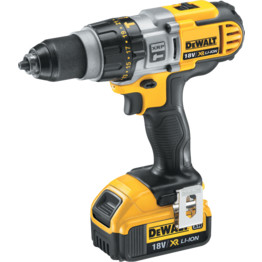 DCD985M2-GB Premium 18V XR Li-ion 3-Speed Combi Drill, 2x 4.0Ah Battery Packs, Charger in Kitbox