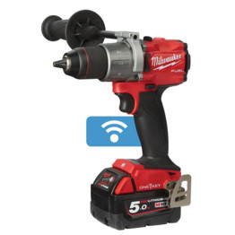 M18 ONEPD2 - 502X M18 Fuel one-key combi Drill with 2x 5.0Ah Battery and Charger in H/D Carry Case