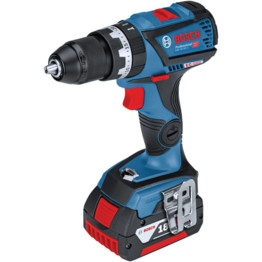 GSB 18 V-60 C 2 Speed Brushless Combi Drills with Bluetooth Connectivity, 2x 5.0Ah Batteries and GAL 1880 CV Charger in L-boxx - 0 601 9G2 170