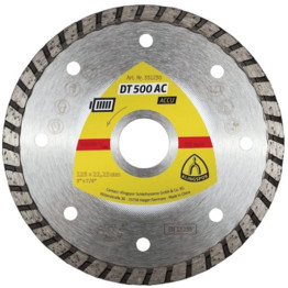 DT 500 AC ACCU Angle Grinder Universal Diamond Cutting Discs for use with Cordless Grinders