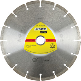 DT 300 U Extra Universal Diamond Blade for Angle Grinders on Construction materials & Concrete.