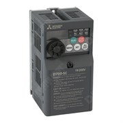 Mitsubishi D700-SC 0.1kW 230V 1ph to 3ph AC Inverter Drive, STO, Unfiltered FR-D720S-008SC-EC